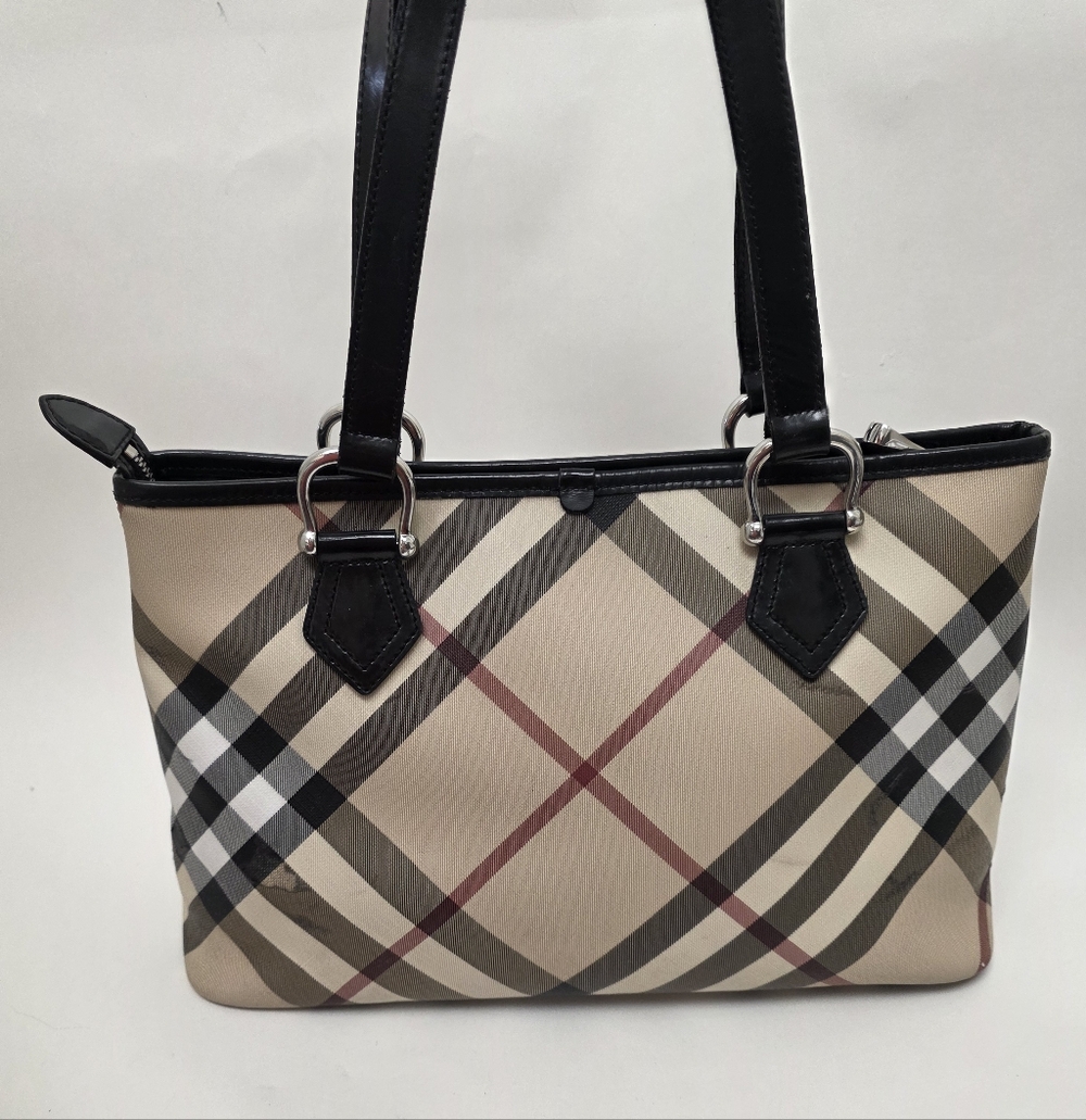 Burberry Checkered Handbag